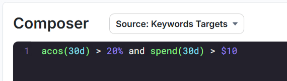 Example of a Targeting-sourced custom property